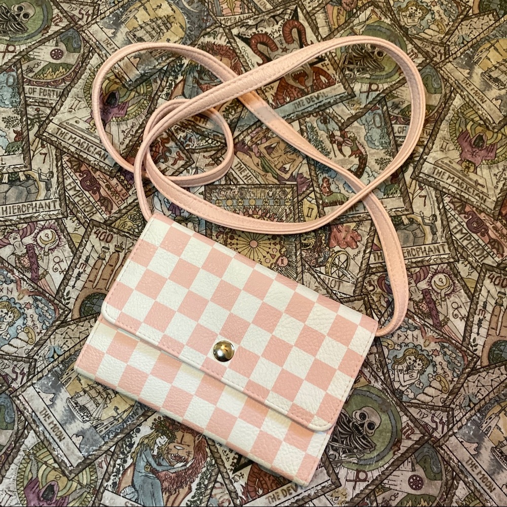 Wild Fable Checkered Purse